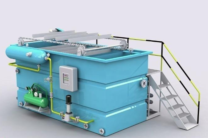 氣浮機選型，溶氣氣浮機，溶氣氣浮機定制-樂中環(huán)保