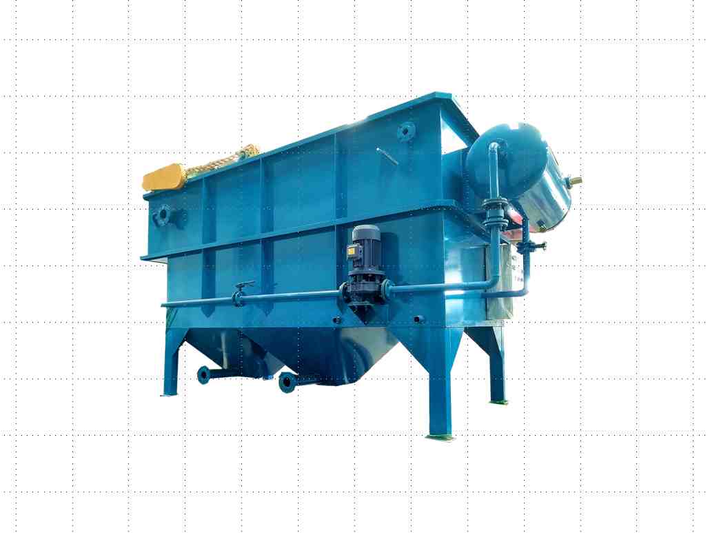 600噸廢水處理采用怎么樣的氣浮機(jī)？-樂(lè)中環(huán)保
